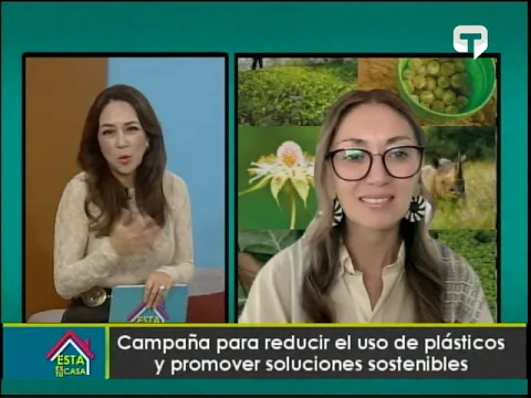 Campaña para reducir el uso de plásticos y promover soluciones sostenibles