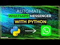 How to Automate WhatsApp with 1 lines of Python Code Learn Python Python for beginner
