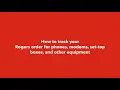 How to track your Rogers order