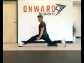Half kneeling hamstring slider