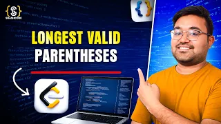 Longest Valid Parentheses Leetcode Hard 32 Best Explanation Java DSA Placement FAANG