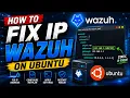 How to Fix Wazuh IP Address on Ubuntu Static IP Netplan Tutorial EP5