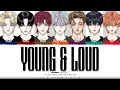 Download Lagu [CORRECT] SKINZ (스킨즈) - 'YOUNG \u0026 LOUD' Lyrics (Color Coded Lyrics)_Han/Rom/Eng