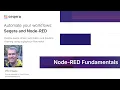 Node-RED Seqera Node-RED Fundamentals