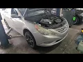 2011-2014 Hyundai Sonata 2 0T oil change how to change your engine oil