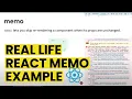 Do not render your component thousands of times - Real life Usage of React Memo