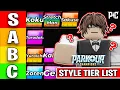 Lagu Ranking EVERY Style in Parkour Champions (Roblox Parkour Champions)