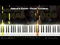 Abrar's Entry (Jamal Kudu) - Animal ♫ || 🎹 Piano Tutorial + Sheet Music (with English Notes) + MIDI