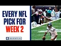 Brady Quinn and Pete Prisco make EVERY WEEK 2 NFL Pick CBS Sports