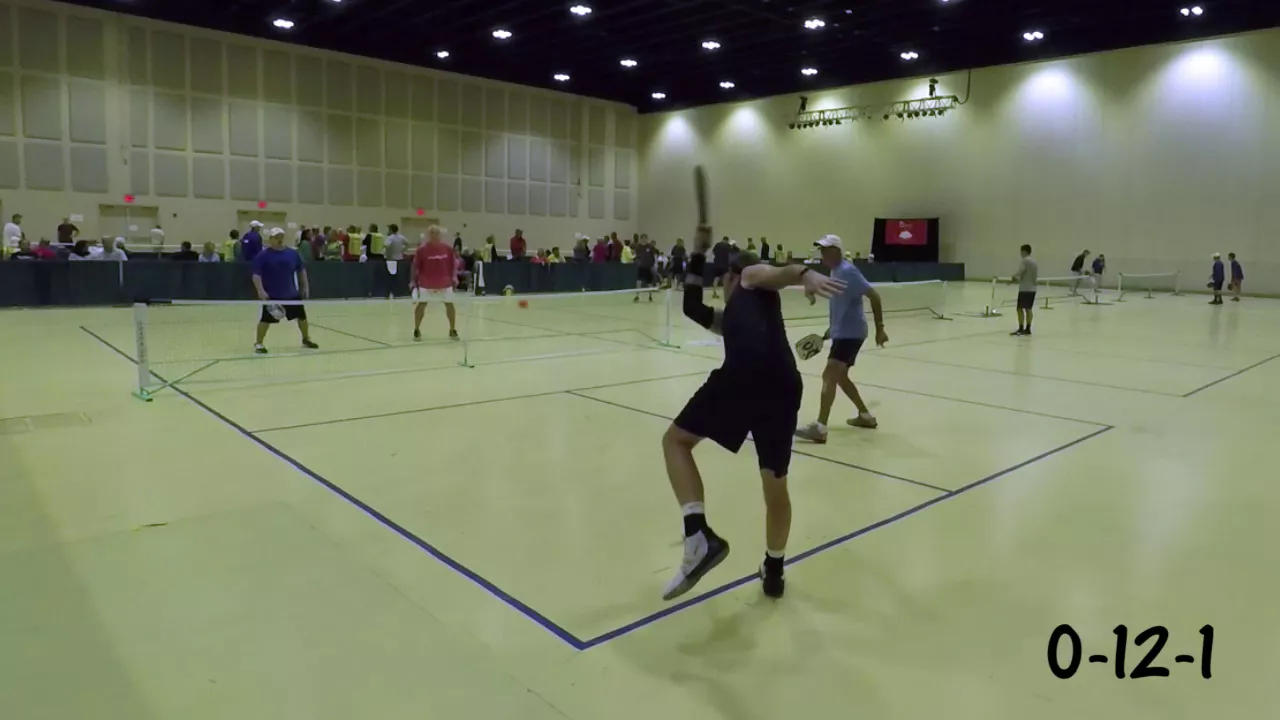 2018 Pickled Peach Valentine Classic - Luke/Guy vs. Bragman/Moore (Men's 4.5-5.0)