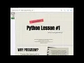 Helios Education Python For Kids - Introduction