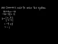 solving systems of equations with cramer s rule KristaKingMath