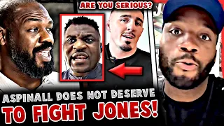 Francis Ngannou made an IMPORTANT STATEMENT to Jon Jones / Leon Edwards INTERRUPTED the SILENCE