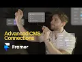 Advanced Framer CMS real client website breakdown