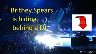 Download Britney Spears is hiding behind a DJ  O2 Arena London 25.8.2018 MP3