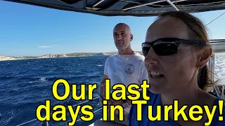 Our worst seas yet during our last days in Turkey! (Sailing Dakini – Leave to Roam Ep. 32)