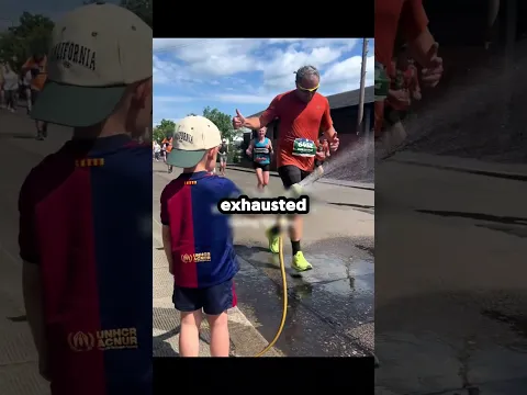 The Runners Loved This Kid’s Kindness 💦❤️