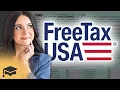 FreeTaxUSA Review 2024 and Walkthrough