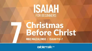 Christmas Before Christ
