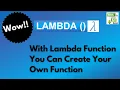 Excel Lambda Function - How to Use Explained in Malayalam