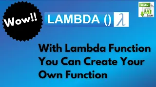 Excel Lambda Function - How to Use Explained in Malayalam