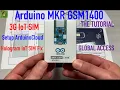 Arduino MKR GSM 1400 Cellular Kit Setup Tutorial with Arduino IoT Cloud Part 1