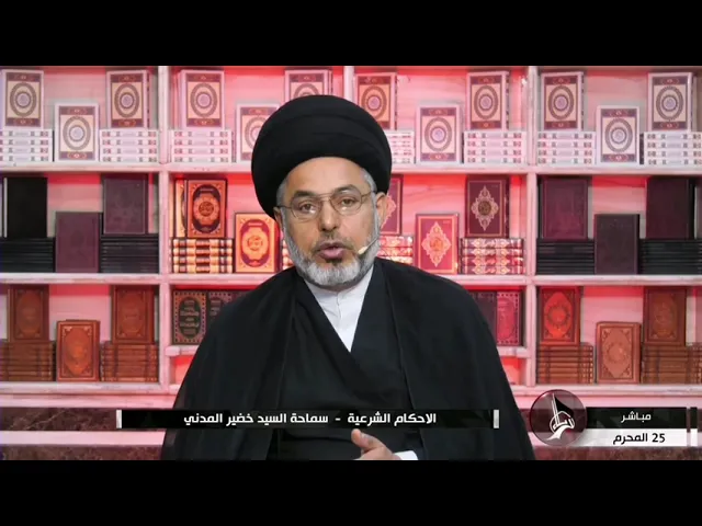 ⁣السيد خضير المدني _ هل تجب نفقة الزوجة وأجور سفرها على الزوج؟