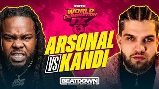 Arsonal vs Kandi KOTD x Beatdown I Full Battle