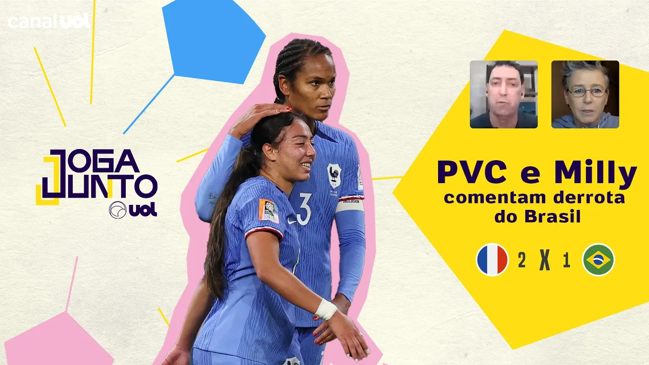 ???? PVC E MILLY ANALISAM DERROTA DO BRASIL NA COPA DO MUNDO FEMININA