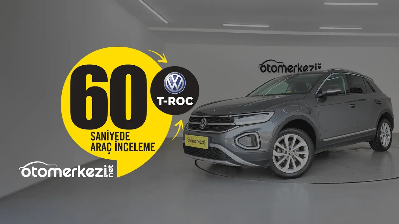 2022 Volkswagen T-Roc 1.5 TSI ACT Style DSG | 60 Saniyede Araç İnceleme