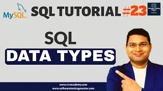 SQL Tutorial - SQL Data Types Data Types in MySQL