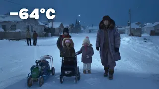 a day in the life of a family in the coldest village on earth 64 c 84 f yakutia siberia