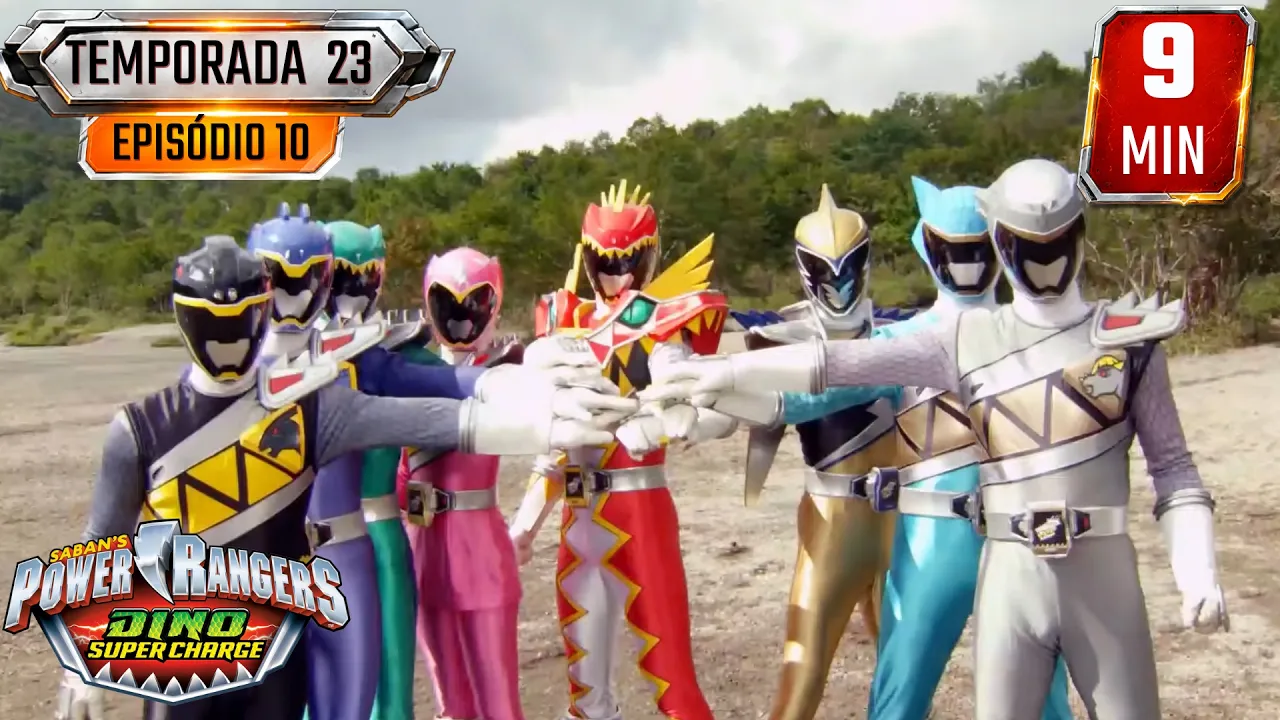 Power Rangers para Crianças | Dino Super Charge | Foi Fishin | Ep.10
