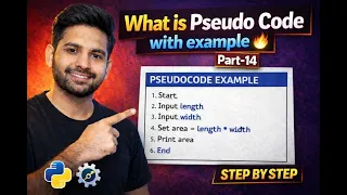 What is Pseudo Code Explained with Example Algorithm vs Flowchart Part-14