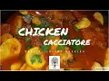 Chicken Cacciatore with a Creamy Tomato Sauce That Tastes Like Italy