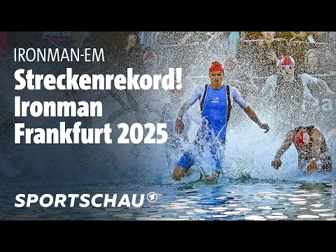 Video Thumbnail: Hitze, Drama und Rekord - Ironman EM 2025 in Frankfurt | Sportschau