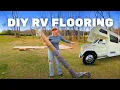 We Have ONE Chance DIY RV Vinyl Sheet Flooring