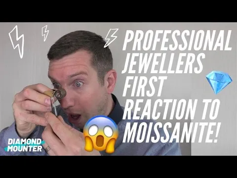 Download MP3 Professional Jewellers First Reaction to Moissanite!