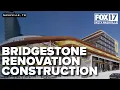 Bridgestone Arena Renovation construction is underway