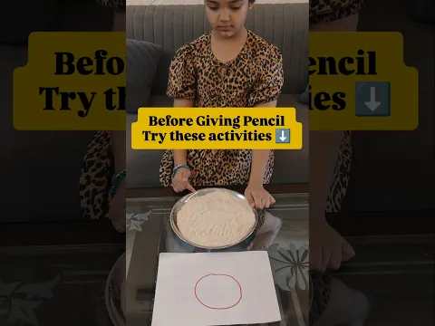 Flour Tracing Activity for Kids | Fun & Easy Sensory Writing Activity | Mess-Free Pre-Writing