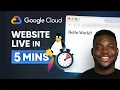 Deploy Your First Website on Google Cloud in 5 Minutes Linux VM Apache