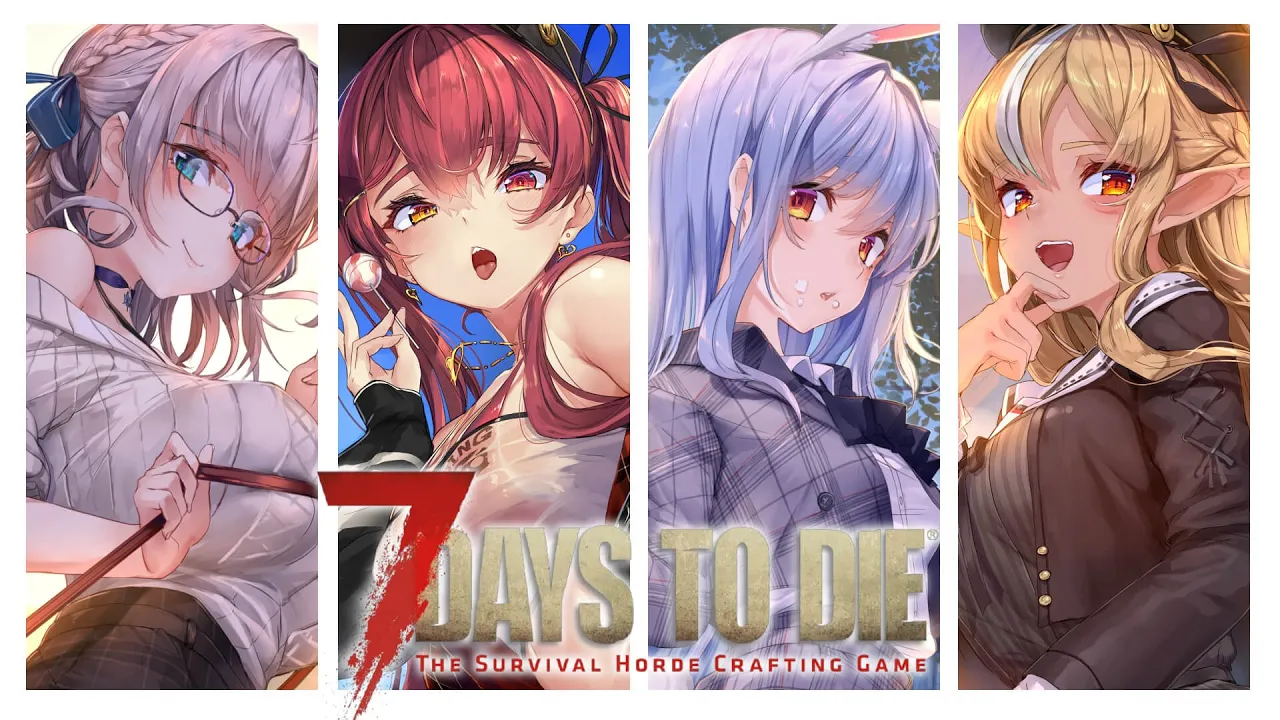 【7 Days to Die】ゾンビの世界──3期生で生き延びる!!!【ホロライブ/宝鐘マリン】