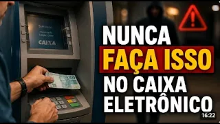 NÃO SAIA DE CASA ANTES DE VER ESSE VÍDEO! NUNCA FAÇA ISSO NO CAIXA ELETRÔNICO ASSIM ELES DESCOBREM S