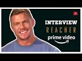 HOW tall is Alan Ritchson REACHER interview