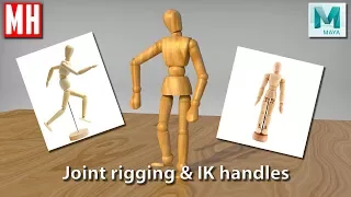 Joint RIGGING our 3D Character Part 3 of 4