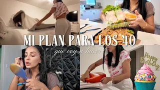 MI PLAN PARA LOS 40 🥳  ME CONSENTÍ CON COMIDA TAILANDESA  🧆 UNA NOCHE SOLITA