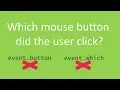 JavaScript Reliably detect which mouse button was pressed