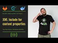XML include for Sulu CMS properties in content type blocks