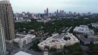 Aerial 360 Atlanta Ga Northside Dr 17th St 23