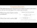 Comparing Data Sets